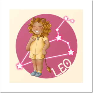 Leo baby Posters and Art